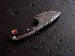 Custom Neck Knife 188 Coutellerie Metallerie Couteau