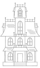 Illustrate the door on the left side and its doorsteps. 62 Best Haunted House Drawing Ideas Haunted House Drawing Haunted House House Drawing