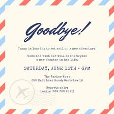 Party Farewell Party Invitation As Your Ideas Amplifyer For Your Fair Party Invitation 15 Party Invite Template Farewell Party Invitations Goodbye Party