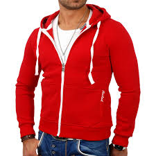 Klassische kapuzenjacke aus der orange herren sweatjacke xl young money hip hop hoodie 52. Reslad Herren Kapuzen Sweatjacke Chicago Rs 1002 Rot S Angesagte St