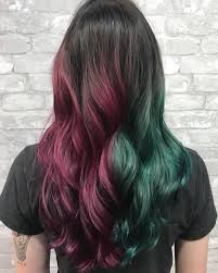 7 Badass Split Hair Color Ideas And Tips Based On My Experience Half And Half Hair Colored Hair Tips Split Hair