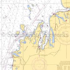 Michigan Leelanau Peninsula Nautical Chart Decor