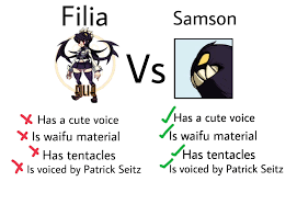 Although I like Filia, here are reasons why Samson is far more superior  than her : r/Skullgirls