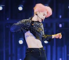 Like Wtf Is Happening Here Jimin Have Nevermind Tattoo And Pink Hair V Have Blue Hair And Suga Have Grey Hair Jimin Pink Hair Bts Jimin Jimin
