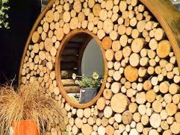 Stahl Und Holz Als Sichtschutz Garten Ideen Garten Und Sichtschutz Garten