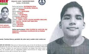Urge encontrarlo! Misael Sosa desapareció en Culiacán, activan ALERTA AMBER