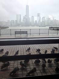 A Hitchcockian View Of Manhattan From The Exchange Place Path Station With Images Nyc Skyline Gold Coast City