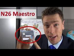 N26 Maestro Card Erstmalig In Der Hand Aktivieren Youtube