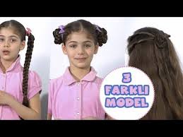 3 Kolay Sac Modeli Annem Saclarimi Yapiyor Uzun Sac Modelleri Youtube