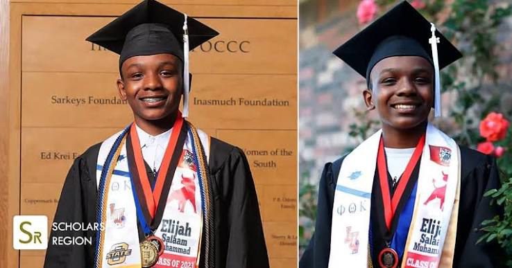 13-year-old African-American boy graduates university with two degrees,  sets record as youngest graduate in US | Scholarship Region