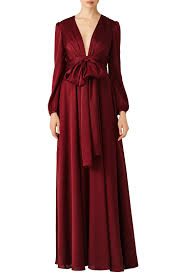 Jill Jill Stuart Oxblood Manor Gown Mother Of The Bride Dresses Evening Gowns Gowns
