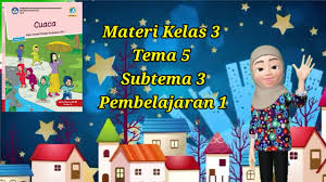 Materi sbdp kelas 3 tema 5. Materi Tematik Kelas 3 Sd Tema 5 Subtema 3 Pembelajaran 1 Youtube
