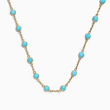 Measurements on paintings and pictures are image size, paintings and pictures that are in frames have not been examined outside the frame… Effy 14k Yellow Gold Turquoise Necklace 7 75 Tcw Effyjewelry Com