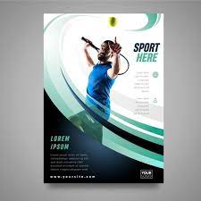 Sport Brochure Concept Business Flyer Templates Brochure Template Brochure