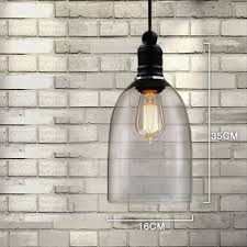 Trapezoid clear glass pendant light antique 4 heads dining room hanging island light in black. Retro Vintage Industrial Pendant Light Clear Glass Shade Ceiling Lamp Fixture Chandeliers Ceiling Fixtures Ceiling Fixture