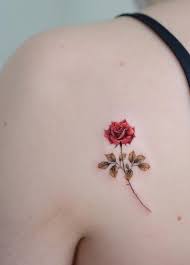 Check out these cool designs and see it for yourself! 80 Stunning Red Rose Tattoo Ideas