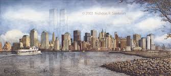 Choose your favorite skyline paintings from 20,839 available designs. New York City Skyline By Nick Santoleri Artist
