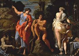 It describes the frenzy of divinely induced madness of the greek hero heracles which led him to kill his own wife and children. File Annibale Carracci The Choice Of Heracles Wga4416 Jpg Wikimedia Commons