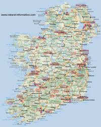 An island country in the north atlantic, ireland has an area of 84,421 km 2 (32,595 sq mi). Map Of Ireland With Tourist Attractions Maps Update 800900 Map Of Ireland With Tourist Attractions Ireland Map Ireland Tours Ireland Travel