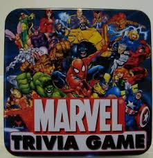 Marvel Comics Characters Trivia Game Tin Box Only Ebay