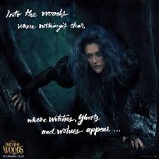 Into The Woods Where Nothing S Clear Where Witches Ghosts And Wolves Appear Happy Halloween Into The Woods Movie Disney Lyrics Meryl Streep