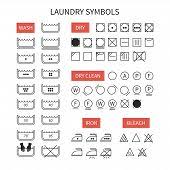 Modifications to these symbols tell a whole story of how you should care for the cloth in question. International Laundry Vector Photo Free Trial Bigstock
