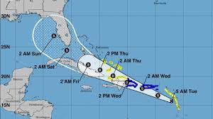 The national hurricane center issued tropical storm warnings for the u.s. M9cycudqg1zxvm