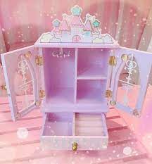 Girl Wind Castle Jewelry Box Yv567 Kids Jewelry Box Girl Bedroom Decor Kawaii Room