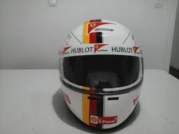 Sebastian vettel 2019 racing gloves / 90 years ferrari f1. Sebastian Vettel Helmet 1 1 Scale Full Size Replica Limited Edition 2015 F1 World Retro Jerseys