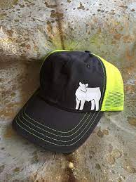 Show Cattle Mesh Baseball Snapback Hat Baseball Snapback Show Cattle Hats