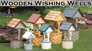 The lighthouse man is proud to feature our decorative ornamental wooden wishing wells. Decorative Ornamental Garden Wishing Wells