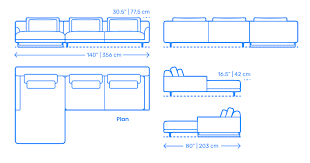 Buy decenni ampio right arm chaise facing lounge chair sofa sonoma lipstick: Lecco Sectional With Chaise Dimensions Drawings Dimensions Com