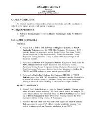 Get call, text, calendar and smartphone app notifications when your phone is nearby. Software Testing Engineer S Resume