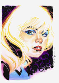 Debbie Harry aka Blondie by Brian Stelfreeze, in Devon Sanders's Art From  All Over Comic Art Gallery Room
