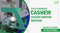 Automatic Cashew Color Sorting Process🤩Kaju Color Sorter🔹Cashew Nut Color  Sorter Machine #cashew