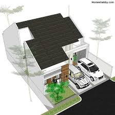 Ukuran denah 6x12 memang lebih hemat dibanding ukuran. Desain Dan Denah Rumah Minimalis Luas Area 103 M2 Dengan Konsep Scandinavian Terupdate Homeshabby Com Design Home Plans Home Decorating And Interior Design