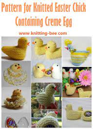 Itty bitty bunny bags crochet pattern #crochet #crochetvid #easter crochet. Free Easter Knitting Patterns For Creme Eggs Archives Knitting Bee 4 Free Knitting Patterns