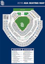 22 Qualified Padres Stadium Seating Map