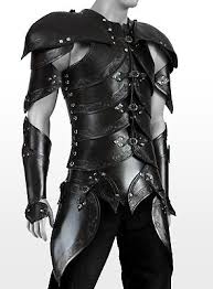 Armour Set Elven Black Leather Armor Armor Clothing Armor