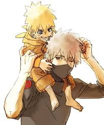Naruto And Kakashi Naruto Shippuden Anime Naruto Cute Kakashi
