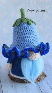 Blue Bell Crochet Gnome Crochet Fairy Easter Crochet Patterns Crochet
