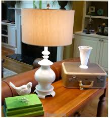 How to make the unique table lamp base. 50 Creative Diy Lamp And Lighting Makeovers 2 Bees In A Pod