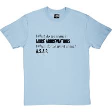 We want to be free. What Do We Want More Abbreviations T Shirt Redmolotov