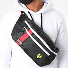 Puma Sac Banane Ferrari Race 077324 Noir Laboutiqueofficielle Com