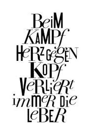 Das herz ist mit dem herzchakra (4. Herz Gegen Kopf Poster Juniqe