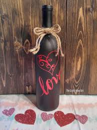 Valentine Love Wine Bottle Valentine S Day By Thecraftywinegirl Valentines Wine Bottles Valentines Wine Bottle Crafts Bottles Decoration Consider an art project that you can open a bottle of your best vino, and ask each other these 36 questions scientifically proven to break. pinterest
