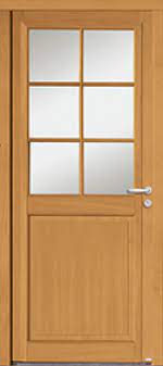 Cette porte d'entrée avec vitrage à motif de la gamme eclat affiche un coefficient thermique de 1,3 w/m².k. Cannelle Portes D Entree Bois Bel M