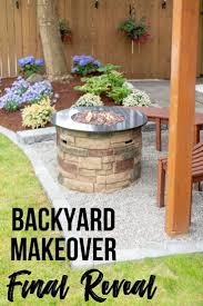 Do you want to make some improvements without having to spend a fortune? Backyard Makeover Final Reveal Diy Backyard Landscaping Pea Gravel Patio Gravel Patio