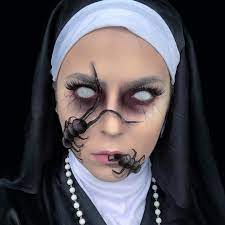 Makeup & cosmetics skin care hair care. Possessed Nun Halloween Makeup Unconventionalmakeup