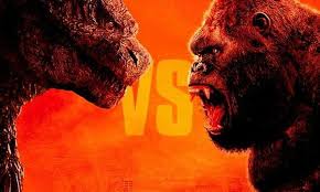 Footage of the goliaths' confrontation in godzilla vs. Michael Dougherty On How And Why King Kong Will Fight Godzilla Interview Bloody Disgusting